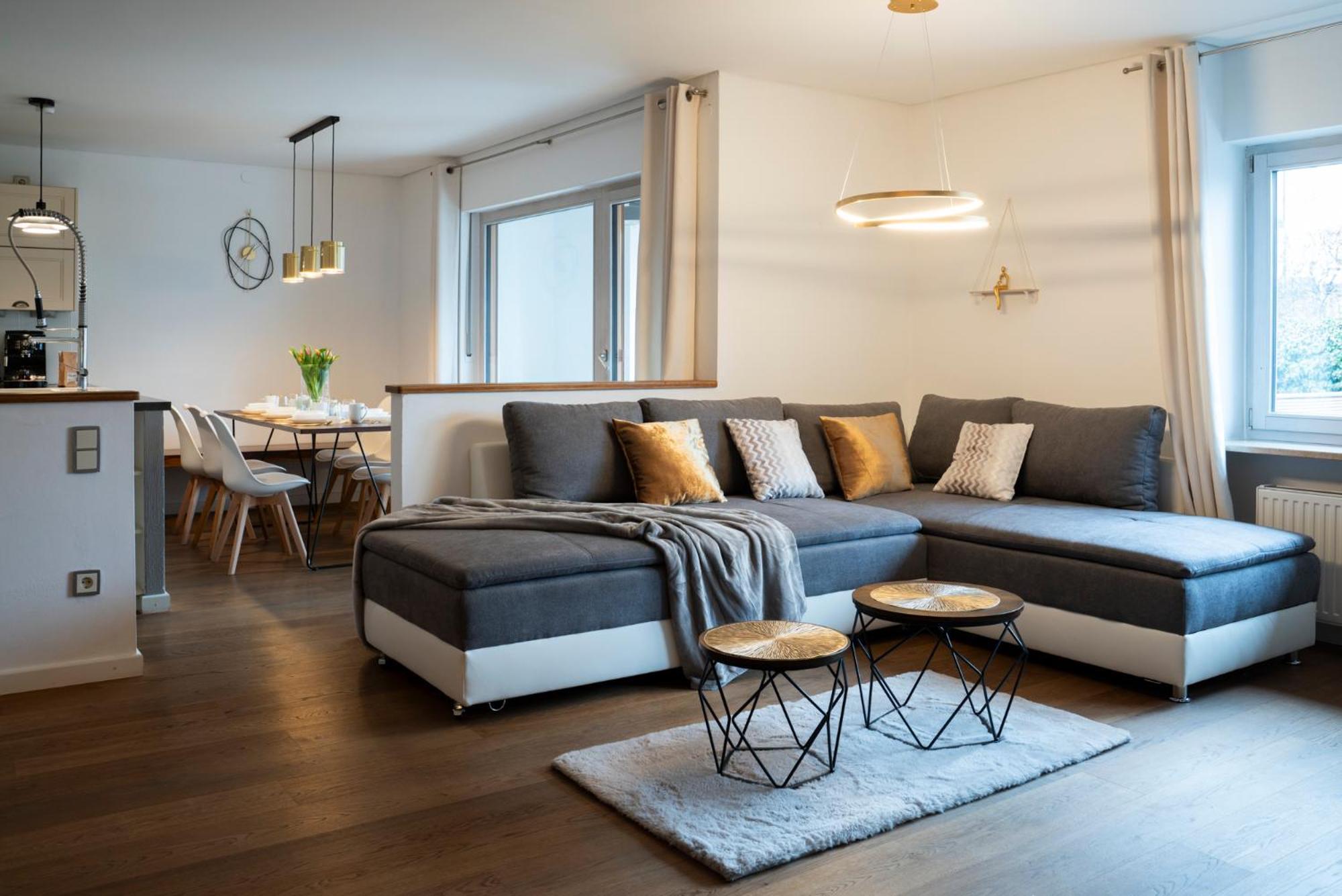 罗森海姆130M2 Loft - Balkon, Smart Tv, Badewanne, Kaffee公寓 外观 照片