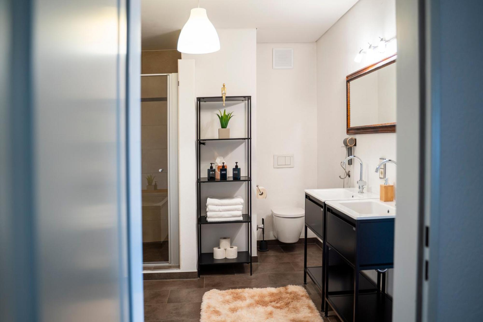 罗森海姆130M2 Loft - Balkon, Smart Tv, Badewanne, Kaffee公寓 外观 照片