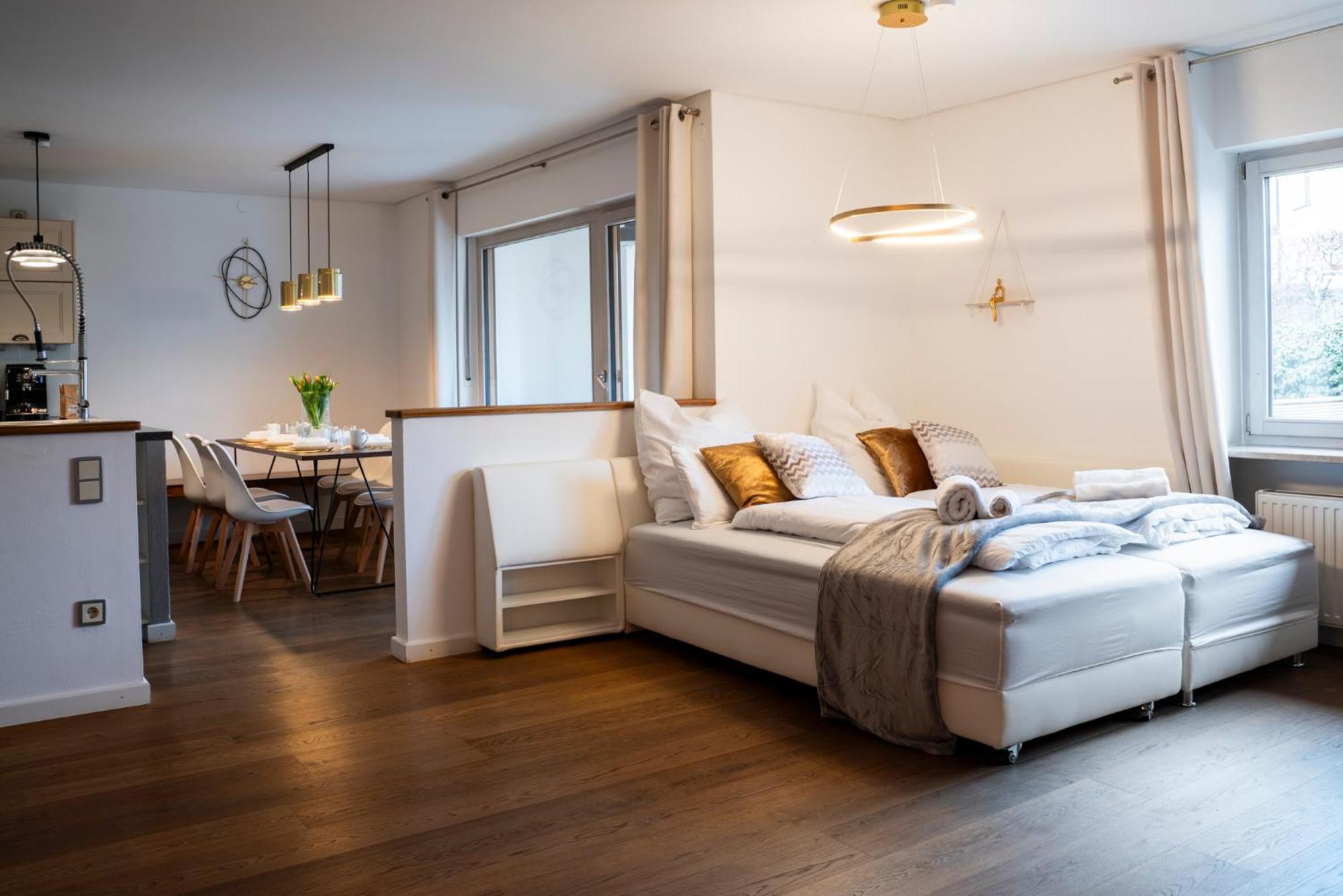 罗森海姆130M2 Loft - Balkon, Smart Tv, Badewanne, Kaffee公寓 外观 照片