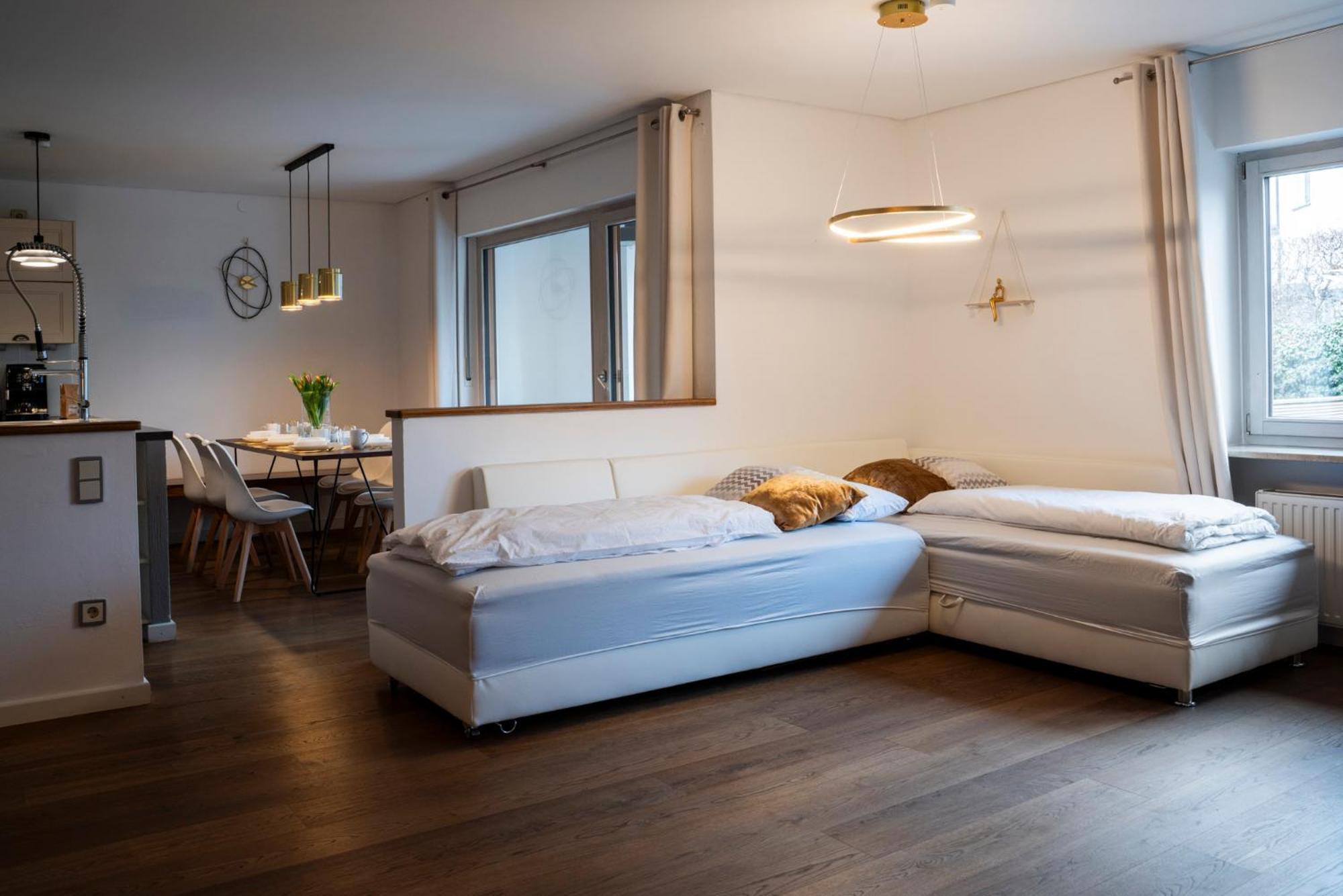 罗森海姆130M2 Loft - Balkon, Smart Tv, Badewanne, Kaffee公寓 外观 照片